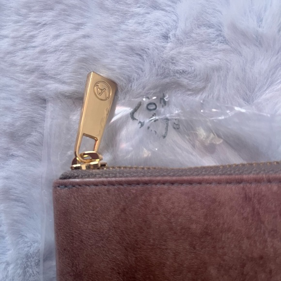 Valentina Leather Wallet NWT - Picture 4 of 5